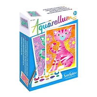 Aquarellum Mini Painting Kit - Cats