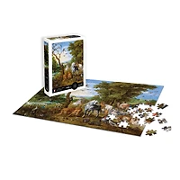 Casse-tête 1000 mcx - « Entrée des animaux dans l'Arche de Noé : Brueghel l'Ancien »