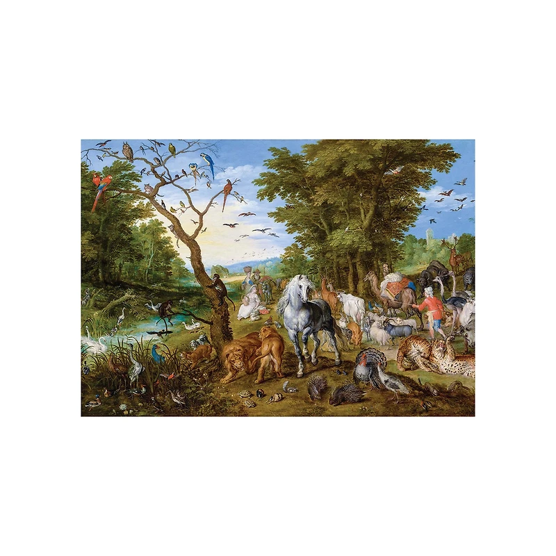 Casse-tête 1000 mcx - « Entrée des animaux dans l'Arche de Noé : Brueghel l'Ancien »