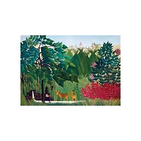 1,000-Piece Puzzle - "The Waterfall, Henri Rousseau"