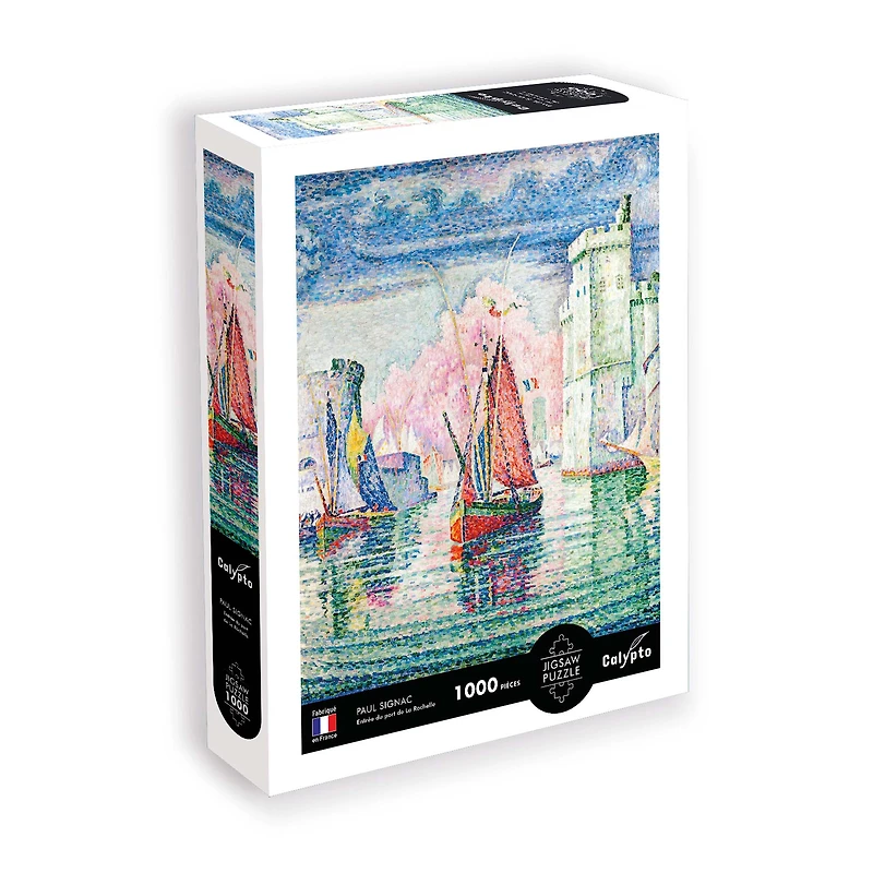 Casse-tête 1000 mcx - « Entrée du port de la Rochelle, Paul Signac »