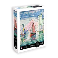Casse-tête 1000 mcx - « Entrée du port de la Rochelle, Paul Signac »