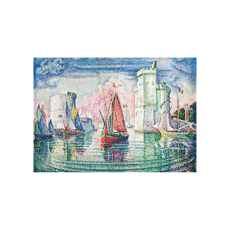 Casse-tête 1000 mcx - « Entrée du port de la Rochelle, Paul Signac »