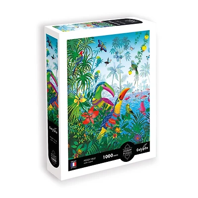 Casse-tête 1000 mcx - « Jardin tropical, Peggy Nille »