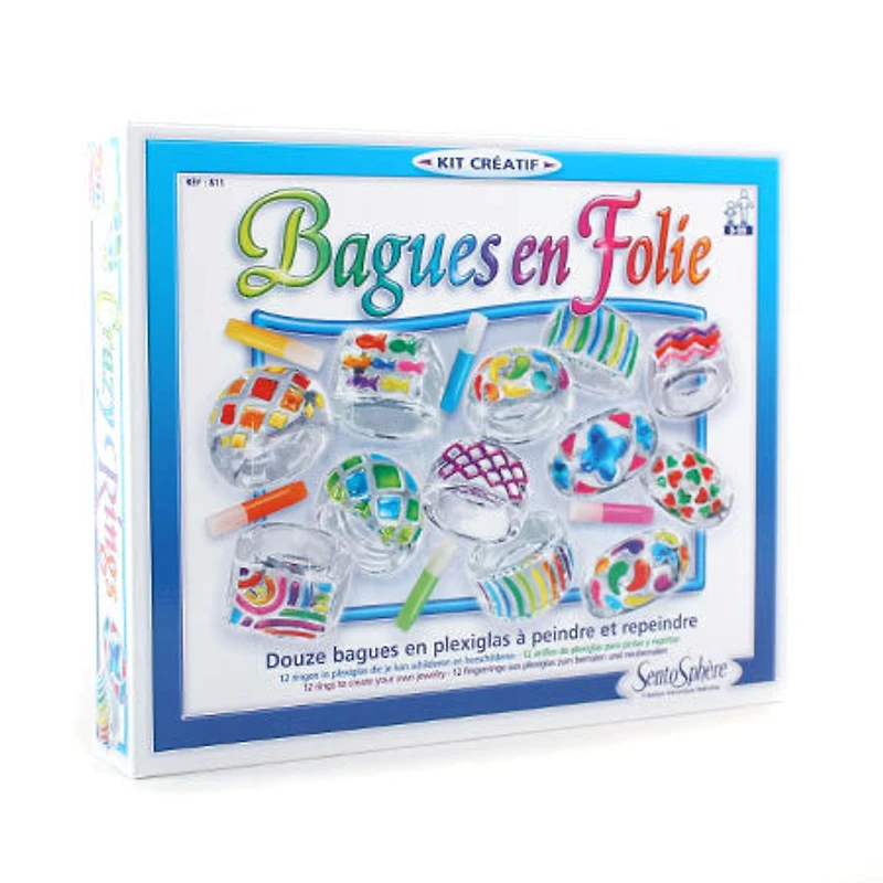 Plexiglas Rings to Paint