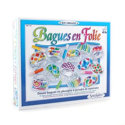 Plexiglas Rings to Paint