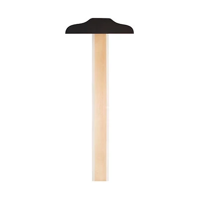 Wood T-square with fixed head