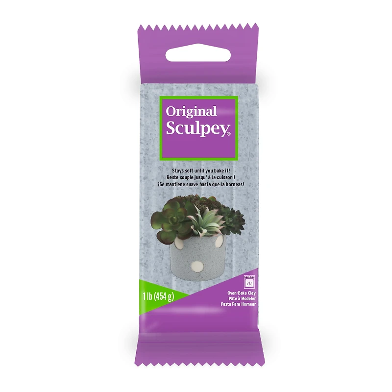 Original Sculpey Oven-Bake Clay - Granite, 454 g