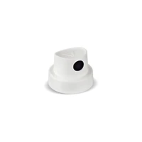 Spray Paint Cap - White Black, Ultra Skinny