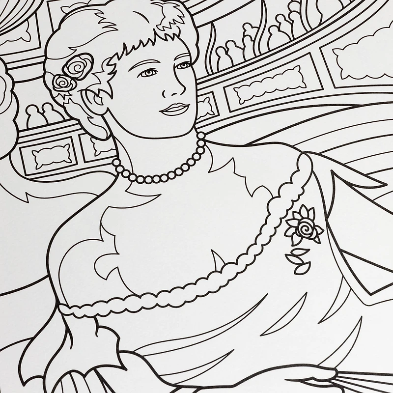 Colouring Book: Women in Art