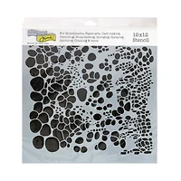 Plastic Stencil - Cell Theory, 12 x 12 in
