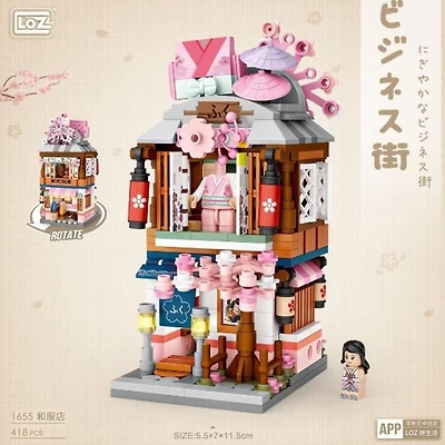 Kit DIY blocs LOZ - La boutique kimono                        