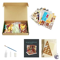 Mini maison DIY - La salle d'étude de Sam