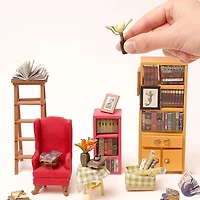 Mini maison DIY - La salle d'étude de Sam
