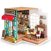 DIY Mini House - Simon's Coffee Shop