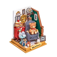 DIY Mini House - Holiday Living Room