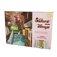 Diorama serre-livres DIY - La rue du Japon
