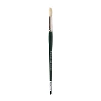Hog Hair Round Paintbrush