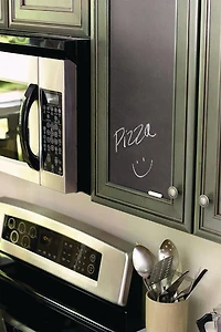 Feuilles d'ardoise adhésives noires (2)