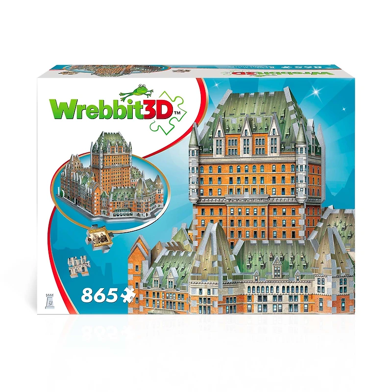 Casse-tête 3D 865 mcx - « Le Château Frontenac »
