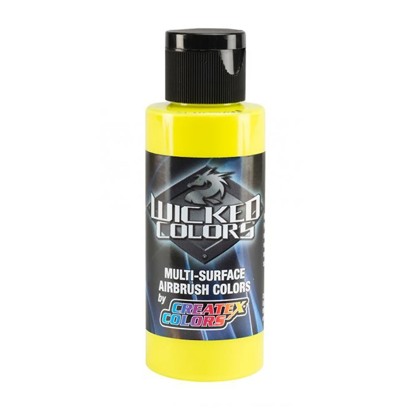Couleurs pour aérographe Wicked : fluorescentes