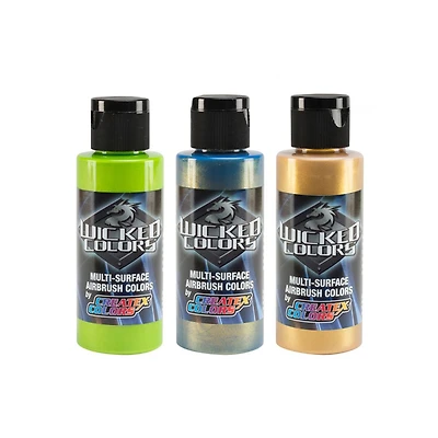 Wicked Airbrush Colors : Pearlescent & Metallic