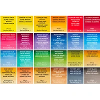 Professional Watercolour Travel Tin - 24 Half Pans
