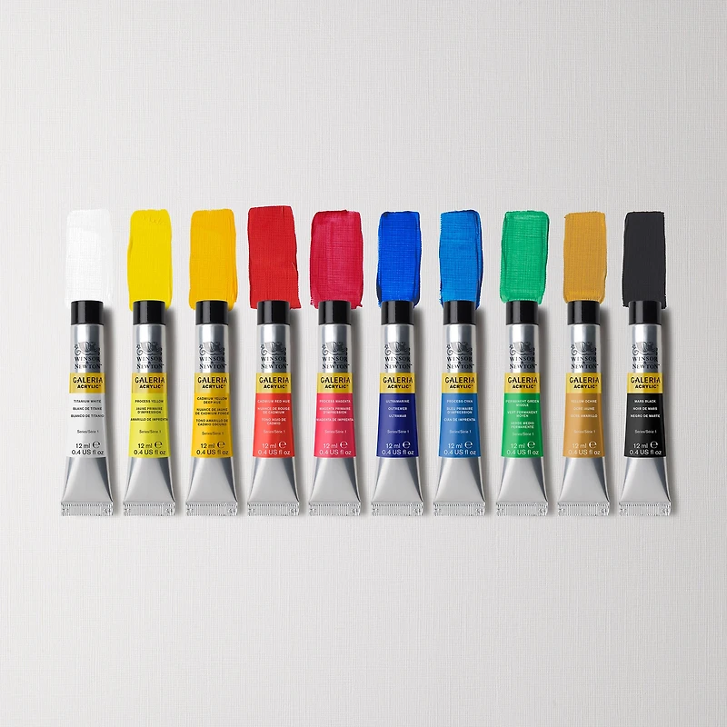 Galeria Acrylic Set - 10 x 12 ml