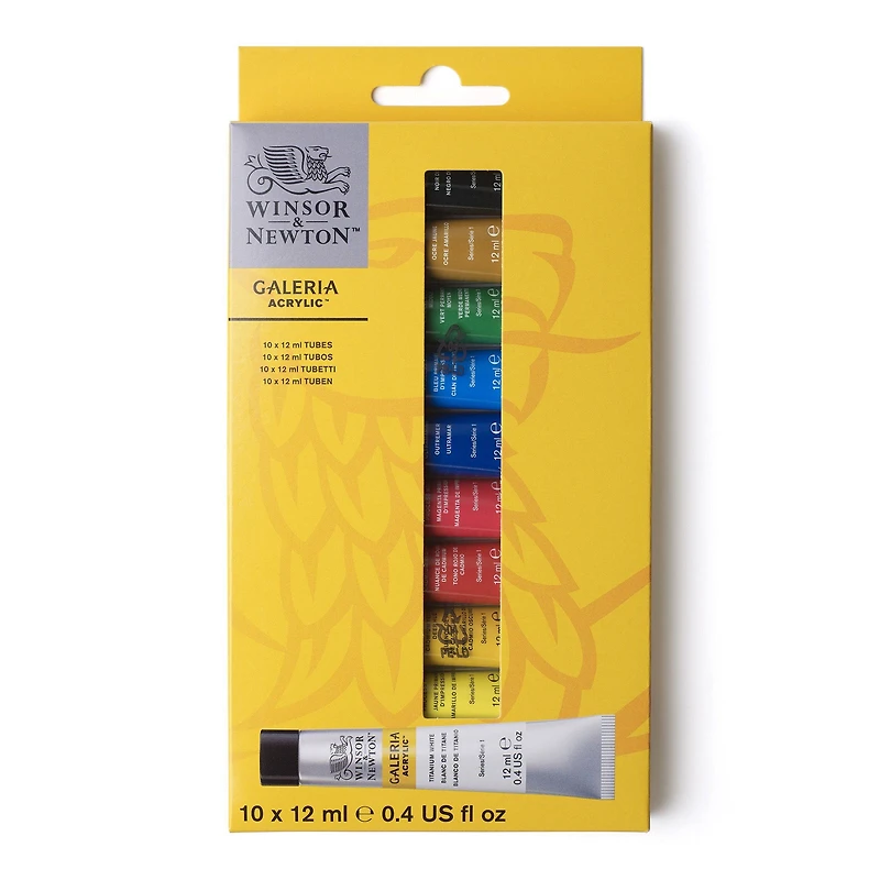 Galeria Acrylic Set - 10 x 12 ml