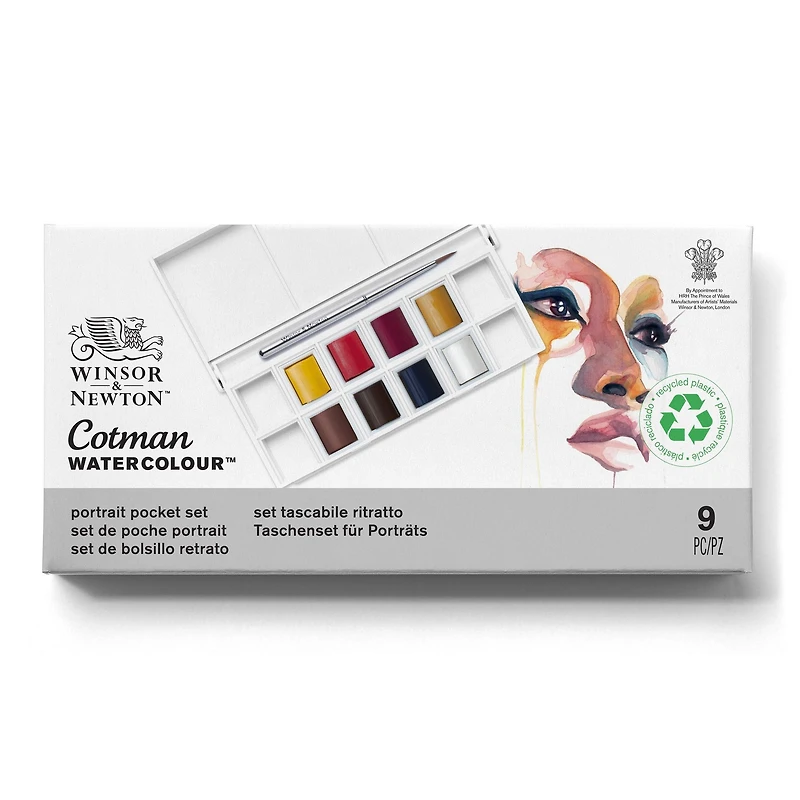 Cotman Watercolour Pocket Set - Portrait