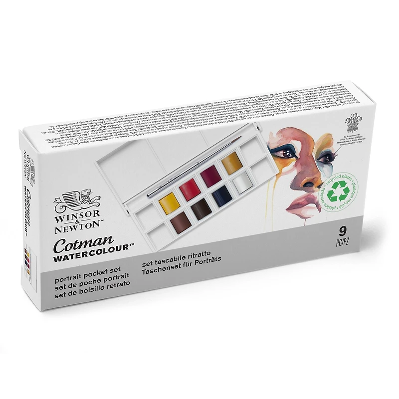 Cotman Watercolour Pocket Set - Portrait