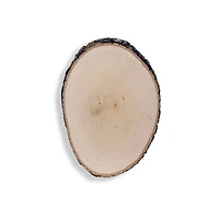 Tronçon de bois rond en tilleul – Moyen 7 po x 9 po