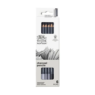 6-Pack Studio Charcoal Pencils