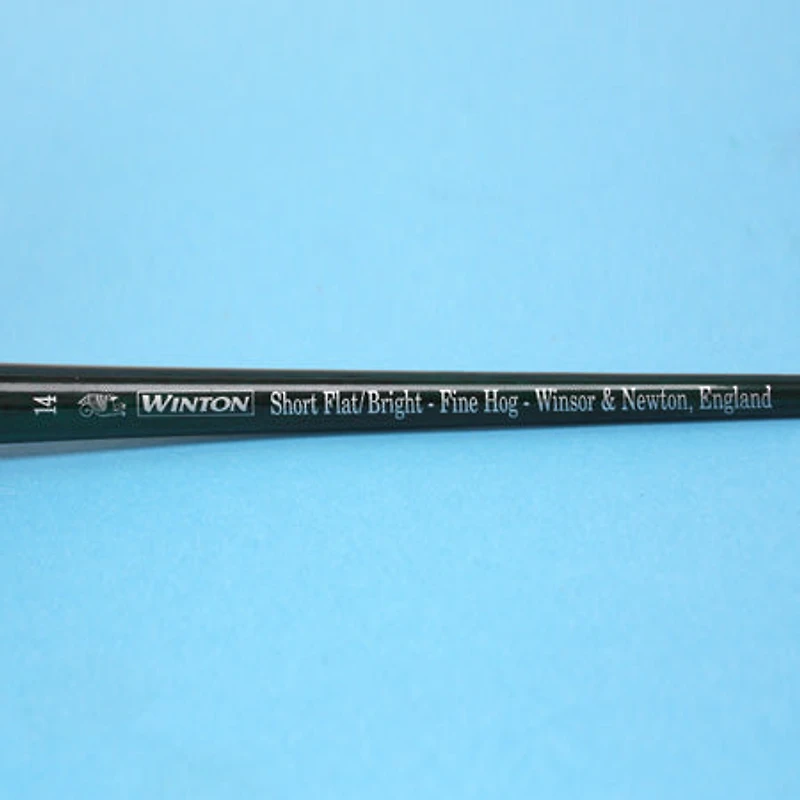 Hog bristles short flat paintbrush