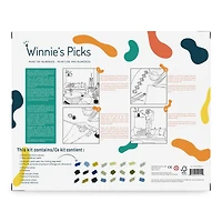 Paint by Numbers Kit - "Pink & Rose, Morris"