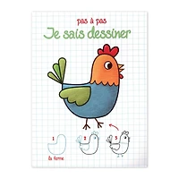 Je sais dessiner pas à pas : La ferme - French Ed.