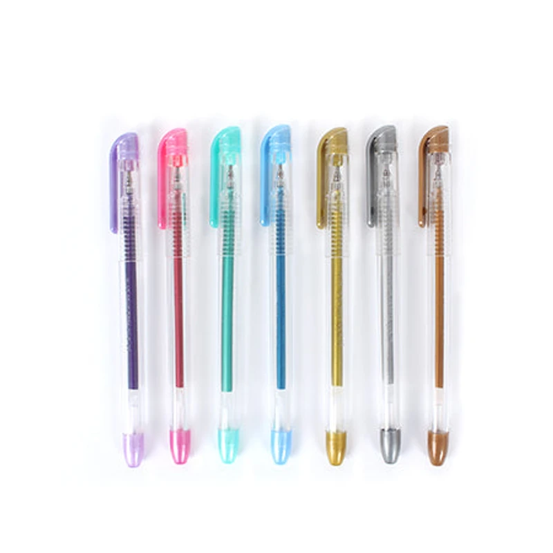 Ensemble de 7 Stylos gel « Gel Xtreme » de couleurs mét