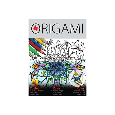 Color2 Origami Paper - Original, 24 Sheets