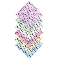 Papier origami - Feuilles aquarellées, 24 feuilles