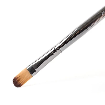 Long handled filbert paintbrush
