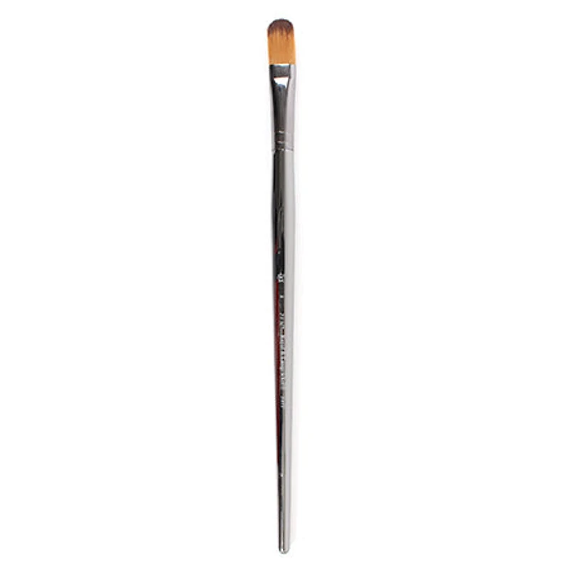 Long handled filbert paintbrush