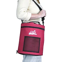 Sac de rangement pour tricot – Framboise