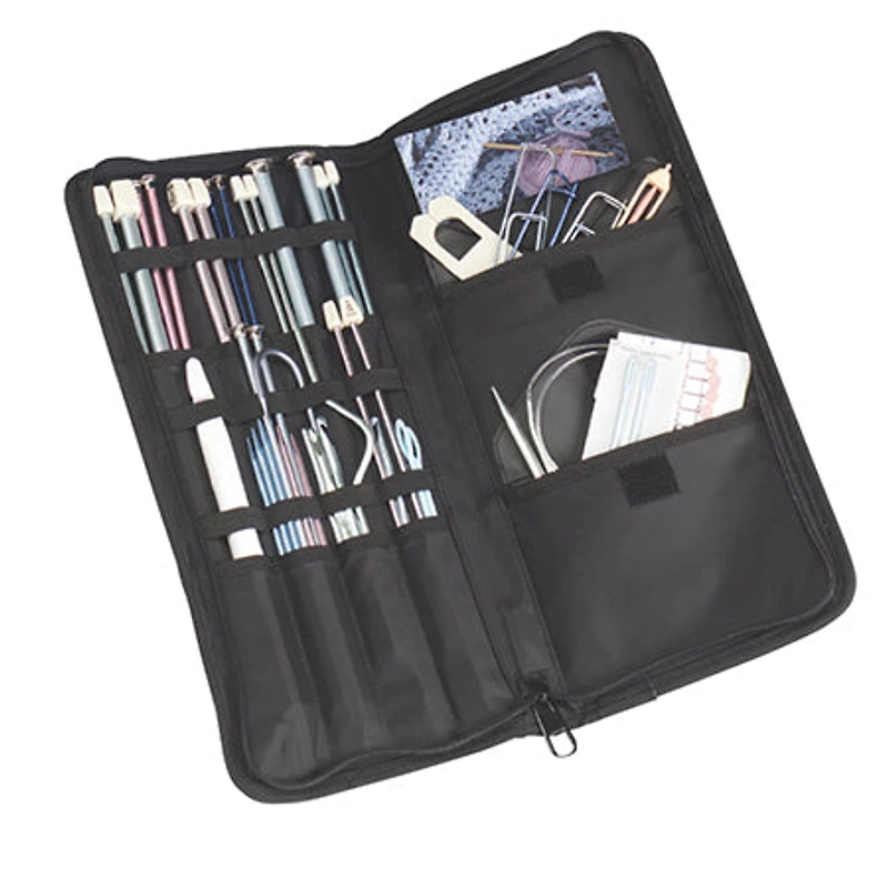 Hook and needle folio