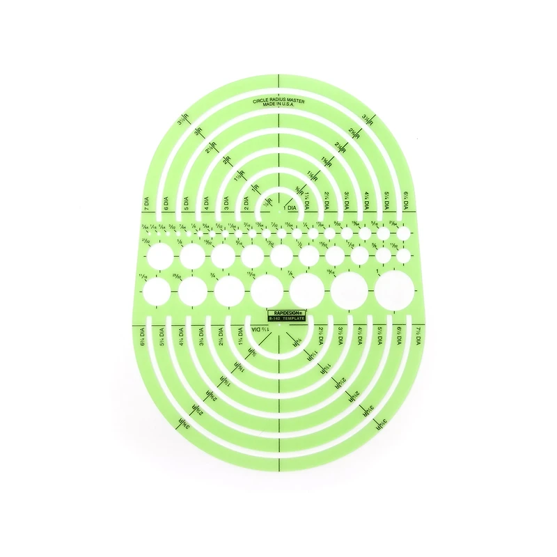 Gabarit rayons circulaires R142