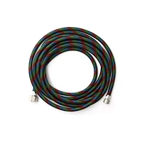 Nylon Covered Braided Air Hose - 10 ft