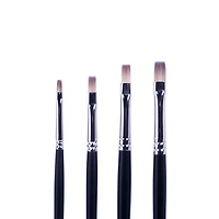 Snow Synthetic Bright Paintbrush