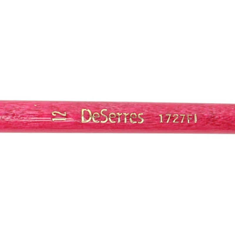 Oval synthetic sable paintbrush