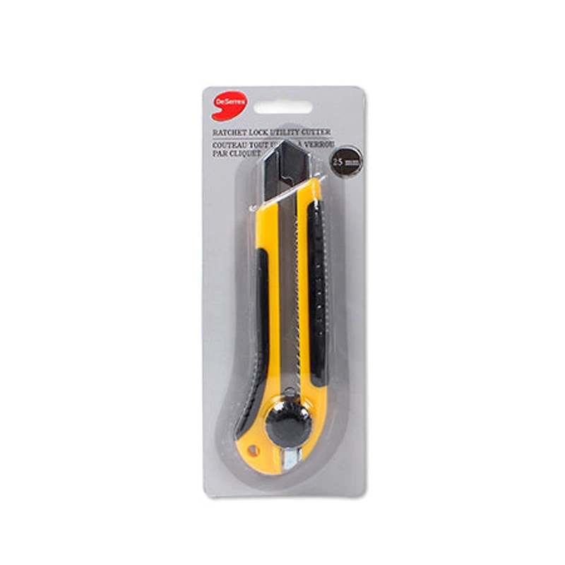 25mm DeSerres Ratchet Lock Utility Cutter