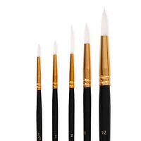 Set of 15 Synthetic Paintbrushes