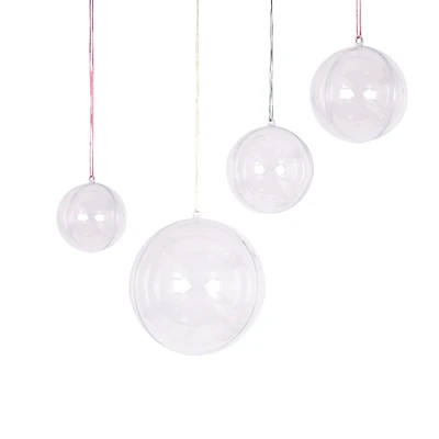 Boules en plastique